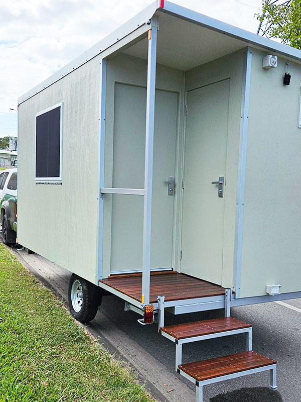 Mobile Room with separate toilet for Work Sites