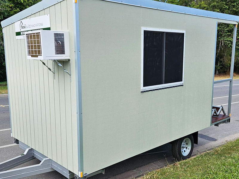 Mobile Room with separate toilet for Work Sites